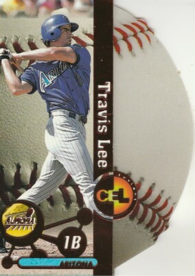 1998 Aurora Hardball Cel-Fusions #1 Travis Lee (1:73)!