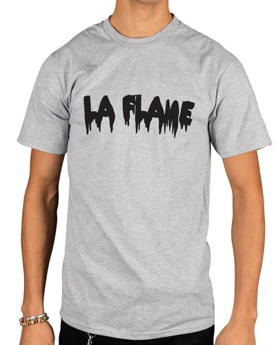 travis scott la flame dripping logo t-shirt 3500 rodeo antidote