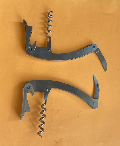 *PRE-OWNED* CORKSCREW/BOTTLE OPENER/CUTTER (LOT OF 2)-FREE SHIPPING* - Foto 3 di 3