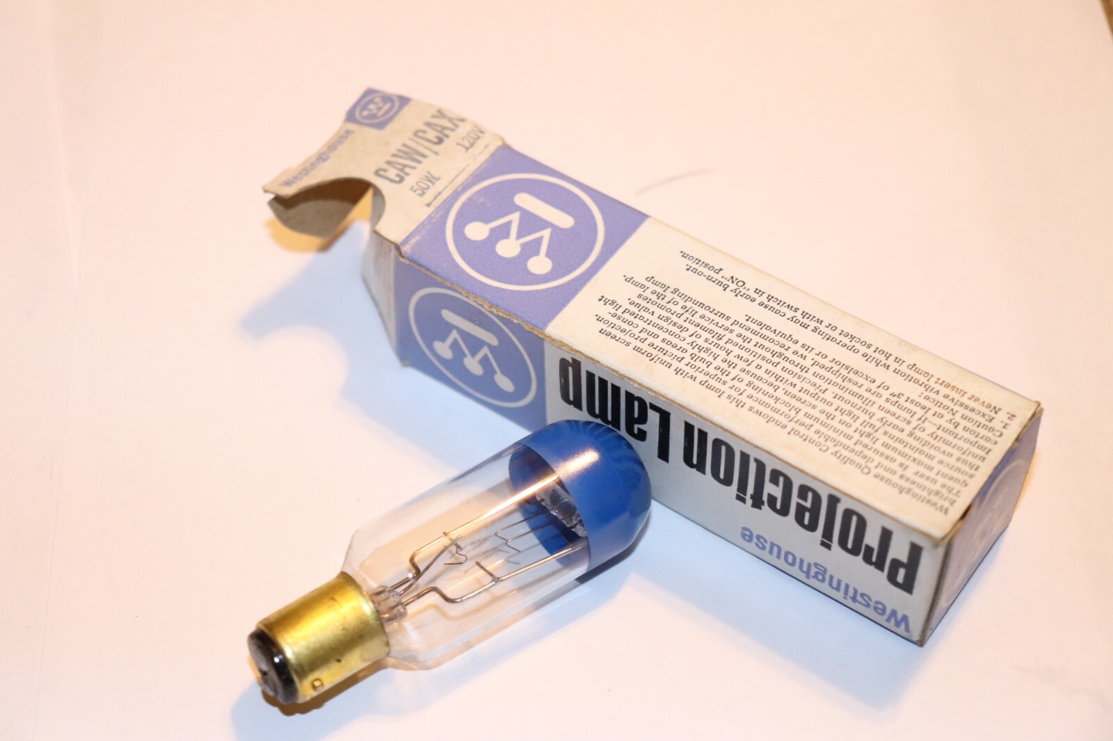 projector lamp bulb -CAW/CAX -50W 120V -WESTINGHOUSE