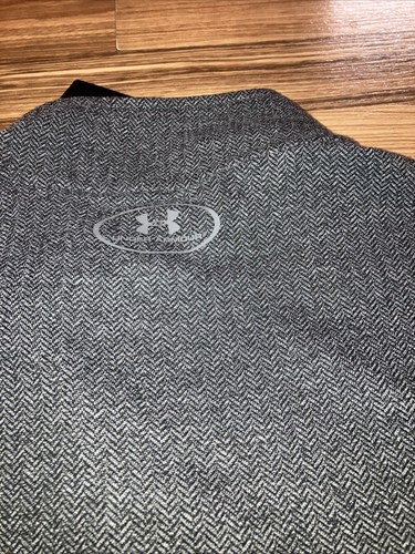 Herren Under Armour 2.0 Tech 1/2 Zip Pullover, Small Grau, Neu mit Etikett - Bild 5 von 5