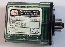 Absolute Process Instruments API 4300 G Plug In Signal Conditioner Transmitter