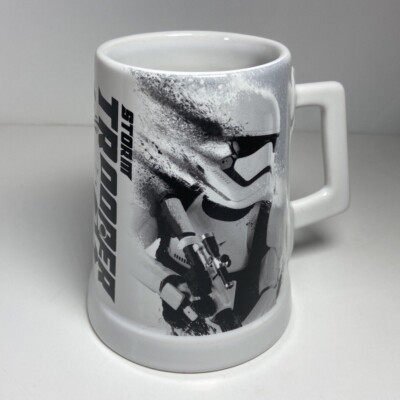 Star Wars Stormtrooper Coffee Mug Lucasfilm White/Black Ceramic 16oz