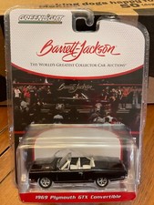 Greenlight Barrett-Jackson   1969 Plymouth GTX convertible
