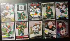 Wild 10 cards lot:2021-22 UD Rookie Retrospective #RR-1 Kirill Kaprizov, YG X2