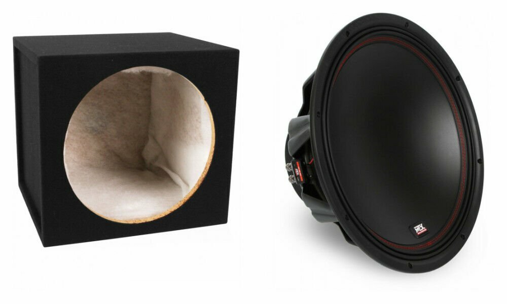 Автомобильный сабвуфер MTX 5515-22 мощностью 400 Вт 15 Двойной 2-омный с 15-дюймовым герметичным корпусом 39890₽