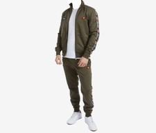 Ellesse Mens Tracksuit Khaki