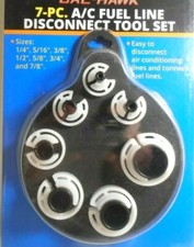 7PC. A/C FUEL LINE DISCONNECT TOOL SET-BRAND NEW AC TOOL FUEL LINE TOOL