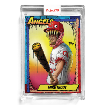 #ad TOPPS PROJECT 70 #79 Mike Trout by Alex Pardee 🔥 In Hand SHIPS TODAY $19.95