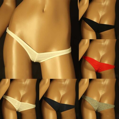 Thong Women Panties Stretch Thongs Briefs Underpants Comfort Underwear - Afbeelding 1 van 26