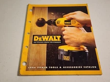 1996 DEWALT POWER TOOLS & ACCESSORIES CATALOG