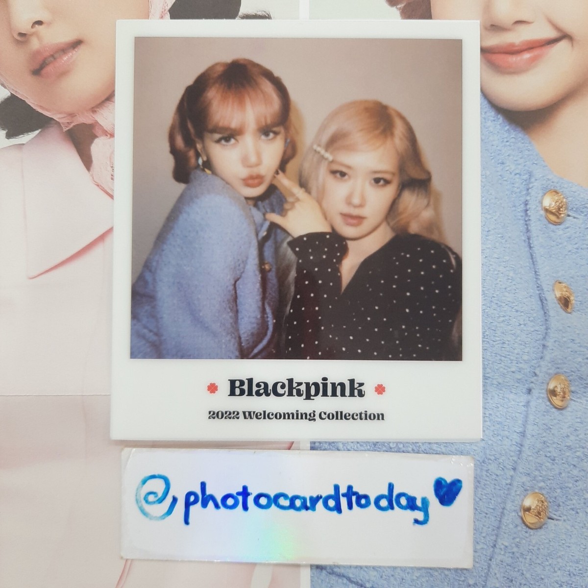 BLACKPINK WELCOMING COLLECTION 2022 OFFICIAL PHOTOCARD PRE