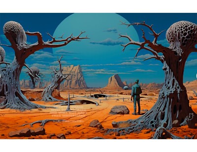 ''Phantasm 1'' By Dr. Shrinker, Art Poster Giclee Print 17 x 22