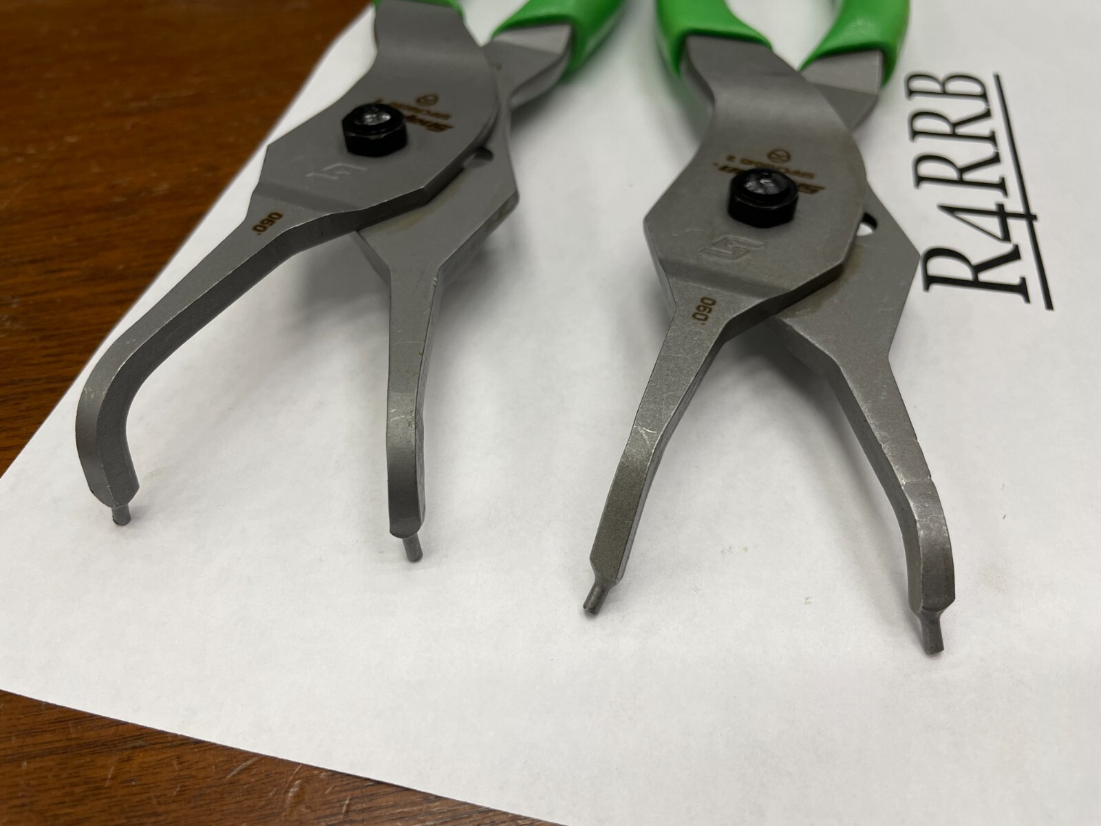 Snapon Tools USA NEW Style LARGE SIZE .090 Tip 45° & 90° Green Snap