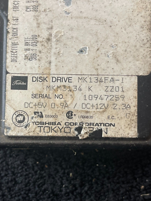 MK134FA Toshiba 40MB MFM 3.5-inch Internal Hard Drive | eBay