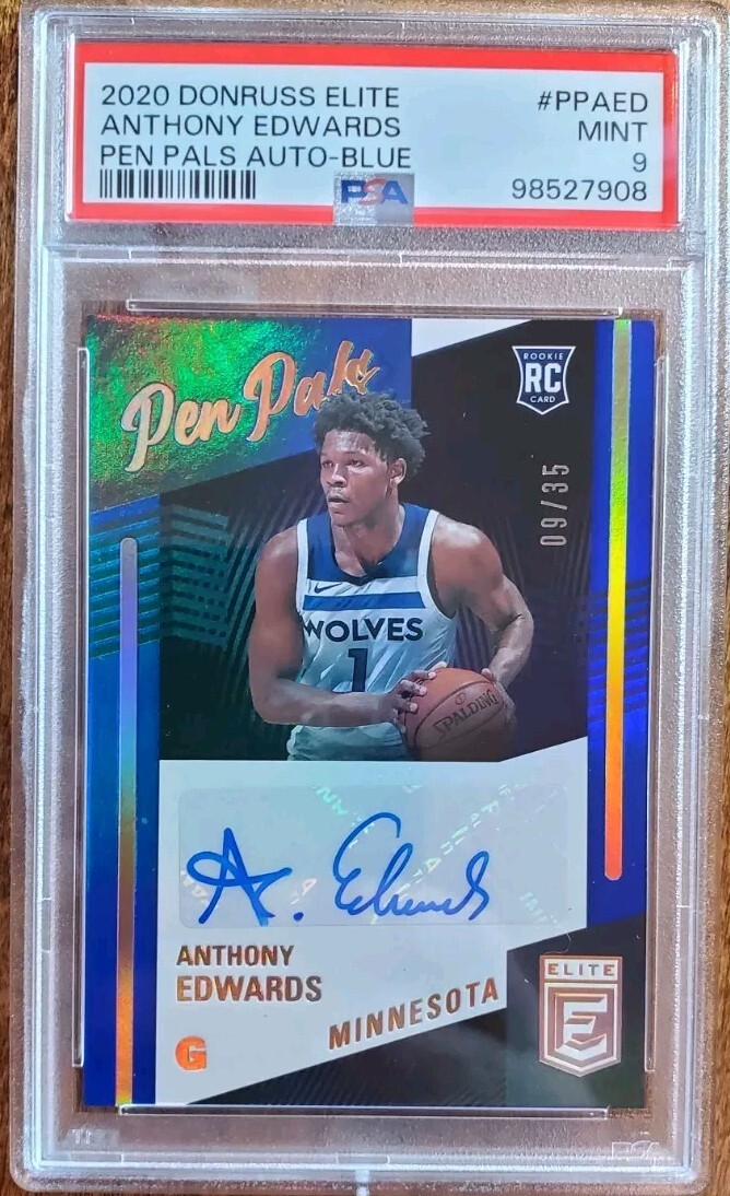 ファングッズ Anthony Edwards Autographed Basketball Anthony Edwards Autographed Minnesota Timberwolves 16x20