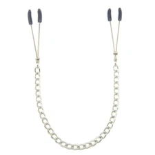 Tweezer Nipple Clamps with Metal Chain Bondage BDSM Breast Sex Toy for Women
