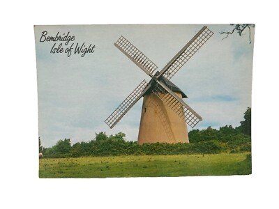 AK Bembridge Windmühle Isle of Wight England. Lachs. Unbespielt.