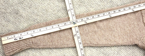 Pendleton Sweater Men Medium Tan Shetland Wool Knit Crew Neck Ribbed Pullover * - Picture 9 of 10