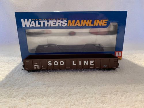 Góndola Walthers Mainline #910-6286 escala HO Soo Line 53' Railgon #64069 | Zustand: Used