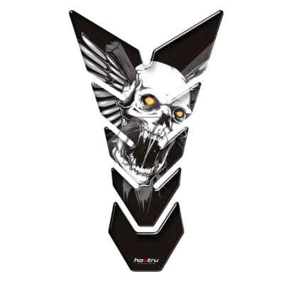 Tank Pad Protector Skull for Royal Enfield Hunter & Meteor 350 | eBay UK