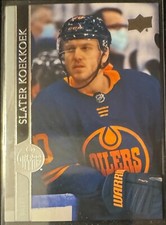 2020-21 Upper Deck Extended Series #553 Slater Koekkoek Edmonton Oilers