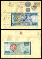 Portugal 23. 2. 1987 100 Escudos FIL, Commemorative Issue UNC P-179c