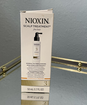 Nioxin Scalp Treatment for Fine Hair System 3 Chemically Treated 1.7 oz