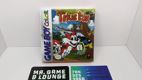 Titus the Fox (Nintendo Game Boy Color) NEW SEALED