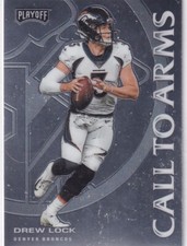 2020 Panini Playoff #CA-14 Drew Lock Call to Arms nm