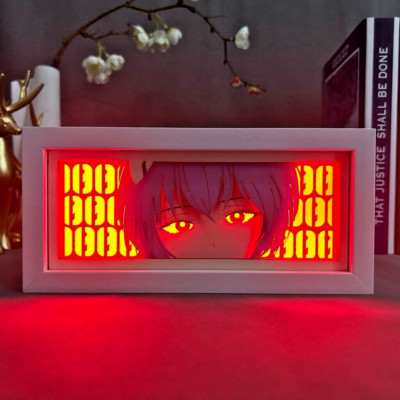 NEON GENESIS EVANGELION LED Night Light / Table Light - Rei Ayanami - Desk Art