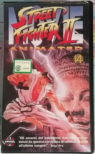 Capcom: Street Fighter II The Movie (Manga Video VHS 1996) --RIVERSATO SU DVD-- - Foto 1 di 2
