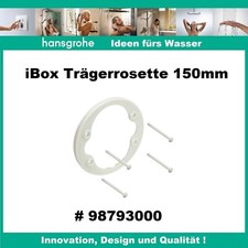 Hansgrohe 98793000 HG iBox Trägerrosette 150 mm 15 cm # 98793