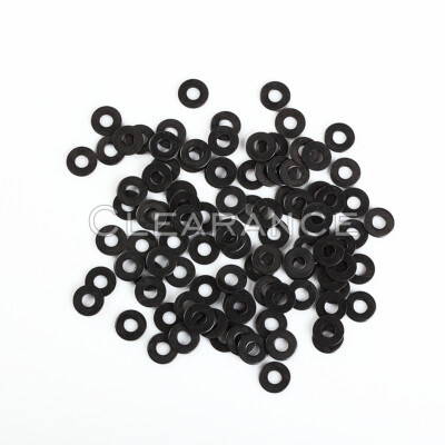 #ad NEW BLACK FLAT WASHER 3 16 100 PCS Flat Washer Free Shipping $8.98