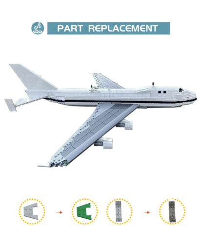Space Shuttle Carrier Aircraft Model Building Blocks Airplane MOC Bricks Toy Set - Picture 5 of 5