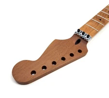 Brio Floyd Rose Nut Locking Nut S-Style Guitar Neck Roasted Maple Neck 12" Radiu