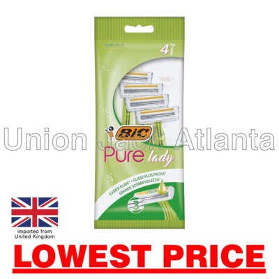 Bic Pure Lady (4 razors per package) - BUY MORE AND SAVE 30%!!