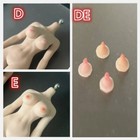 1:12 Silicone Nipple Breast Bust Patches For 6in Female TBL Figure Doll No Glue
