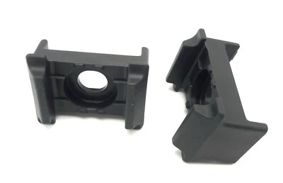 ZAUN-ANHALT Blocco in plastica recinzione doppia asta pali recinzione cavalletto di appoggio antracite 50x