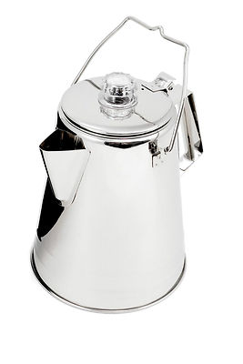  GSI Outdoors - Edelstahl-Perkolator Kaffeemaschine - Alle VIER Größen NEU