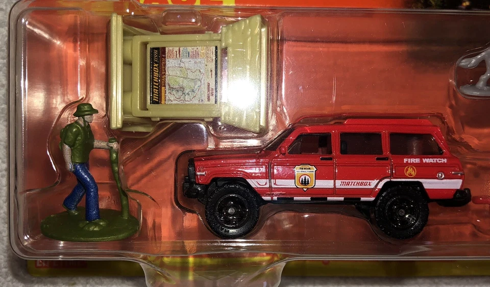 Matchbox Hitch & Haul 1988 Jeep Wagoneer/Trailer Trawler 2024 New Same Day Ship - Image 2 of 4