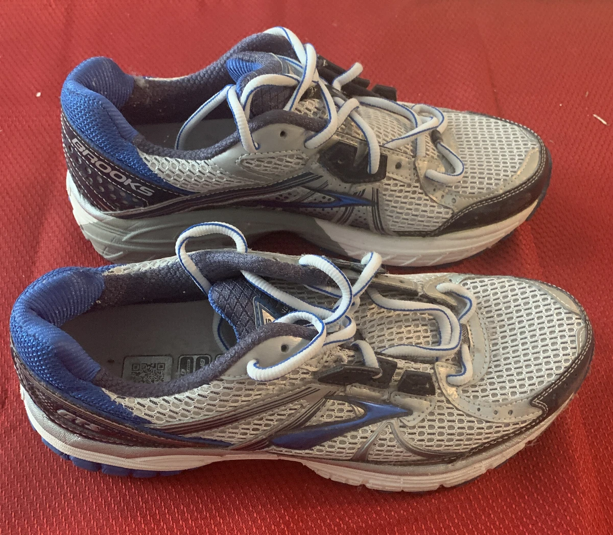 Brooks Adrenaline GTS 13 Blue Silver Road Running Shoes Men s Size
