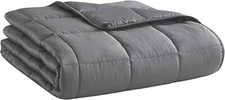 Dreamality Weighted Blanket, Dark Grey Sz-48"x72" Twin  NWDefect