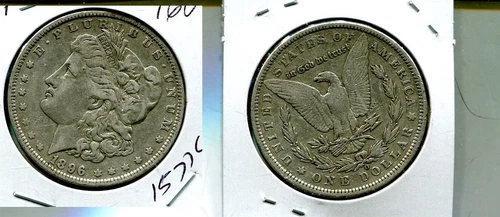 1896 O MORGAN SILVER DOLLAR XF 1577S