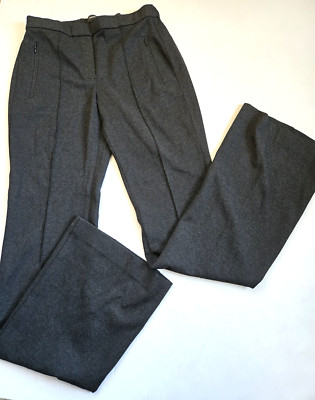 THEORY Women's Grey Multi Regent Knit Demitria Pull-On Pants SZ 4 NWT