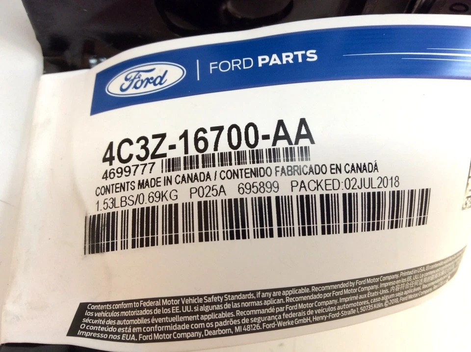 1999-2007 Ford F-250 F-350 F-450 F-550 Super Duty Hood Latch Lock Catch new OEM - Image 4 of 4