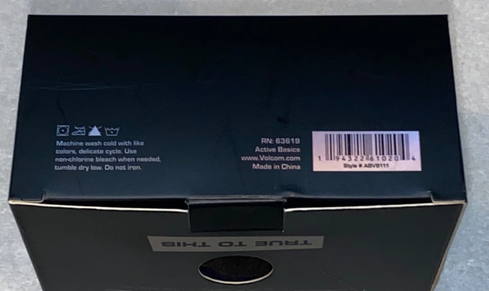 VOLCOM 4 Pack Performance Stretch Boxer Briefs Black Navy Blck Melange Mens L XL - Image 3 of 3