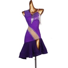 Ballroom Latin dance Competition dress adult jitterbug Women's Dancewear LQ202