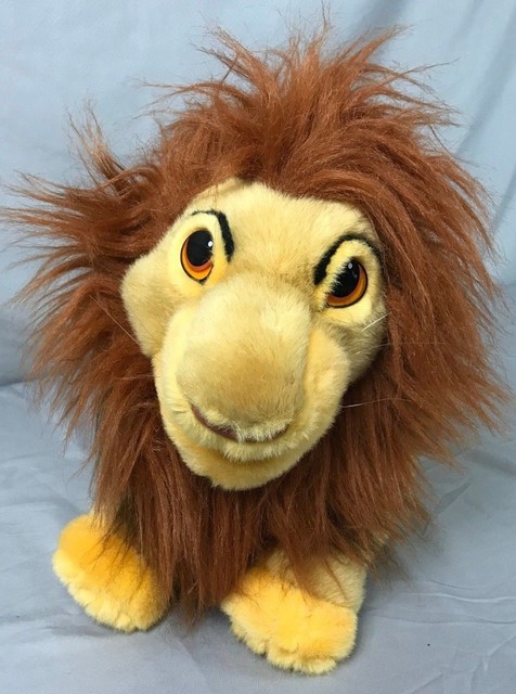 Disney The Lion King Movie Mufasa Stuffed Animal Plush Full Bodied Hand Puppet | eBay