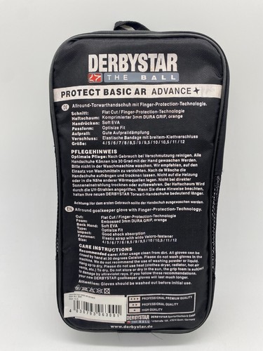Fußball Torwarthandschuhe Derbystar Protect Basic AR Advance mit Fingerschutz - Bild 2 von 4